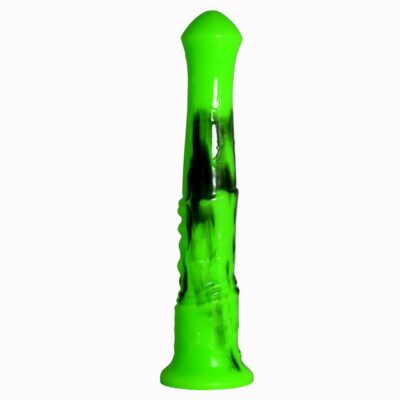 Huge Horse Dildo, 11 inch Dildo Penis Animal Sex Toy, Green Dildos for men, Colored Dildo Cock picture