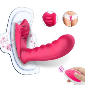 Butterfly Clit Dildo & Wearable Vibrator